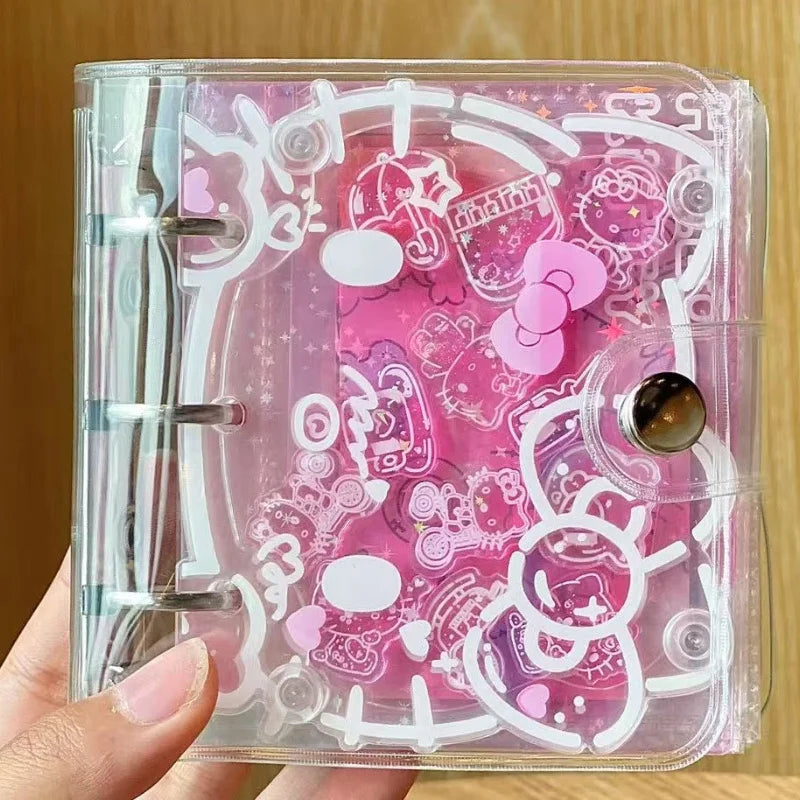 New Cute Kitten Folding Clip For 3-Inch Celebrity Card Album Diy Acrylic Album Creative Cartoon Animal A8 Album Christmas Gift