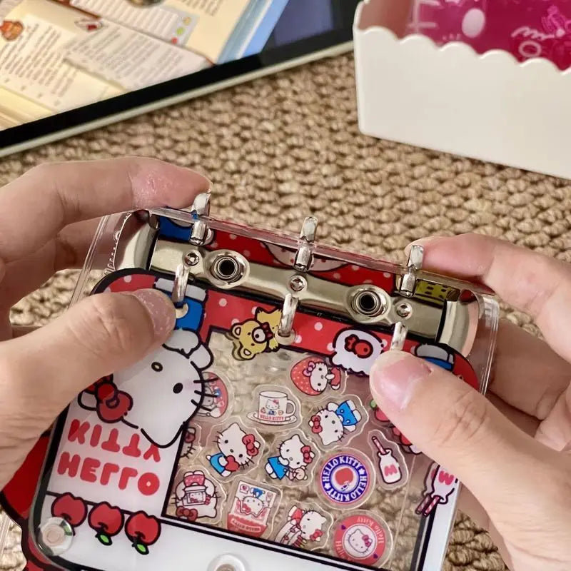 New Cute Kitten Folding Clip For 3-Inch Celebrity Card Album Diy Acrylic Album Creative Cartoon Animal A8 Album Christmas Gift